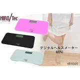 HIROTec　デジタルヘルスメーターMINI　HR1005 ピンク