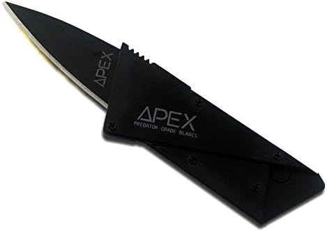"PREDATOR GRADE BLADES" Credit Card Knife - Dusk Stealth - The Folding, Ergonomic, Tactical, Survival Knife That Fits in Your Wallet - NEW for 2016!