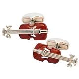 Double Bass, Viola, Violin, Cello Style Music Cufflinks - String Instrument