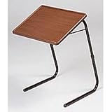 Table-Mate II Woodgrain - Dark Walnut (Dark Walnut) (21-29 H x 22 W x 17 D)