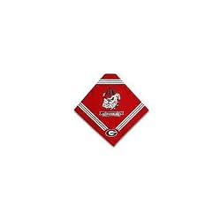 Dog Bandana - University of Georgia - Medium/Large