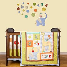 Play Date 5 Piece Baby Crib Bedding Set by Living Textiles Baby