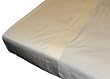 Sheridan Essentials, 600 Thread Count Vanilla, Blended Egyptian Cotton Sateen, Flat Sheet, Double, 240 x 260 cm