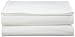 Charisma Lexington Solid King Flat Sheet, Snow