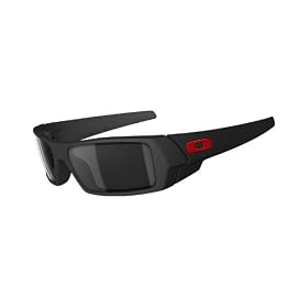 Oakley Gascan Men's Special Editions Ducati Casual Wear Sunglasses - Color: Matte Black/Black Iridium, Size: One Size Fits All