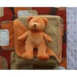 Orange Mod Cube - Blanket & Bear Set