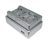 Lenmar SOLOXP-X4 Universal Li-Ion Travel Charger with USB Power Port