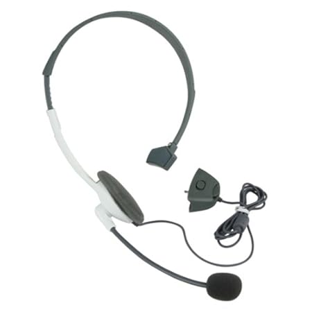 CommonByte NEW LIVE HEADSET WITH MICROPHONE W/MIC FOR XBOX 360 WIRELESS CONTROLLER