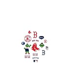 MLB Boston Red Sox Team Logo Assortment Fathead Jr. Wall Decal