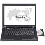IBM ThinkPad Lenovo T61 Core 2 Duo T7500 2.2Ghz 2Gb 80Gb WiFi 14.1" Widescr ....