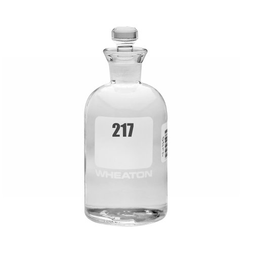 Wheaton 227497-10 BOD Bottle, 300mL, Robotic Stopper, Numbered 217-240, 69mm Diameter x 165mm Height (Case Of 24)
