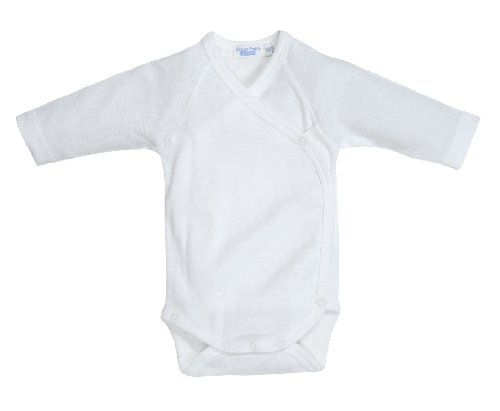 Cotton People organic Unisex Wickelbody, Gr. 62/68 (2-6 m), Wei&szlig; (wei&szlig; ) Preisvergleich