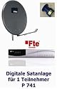 P741 dig. Satanlage 1 TN, FTE PR 80 AG, FTE Max S 92