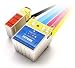 Inkrite Printer Ink (With Chip) for Canon iP3300 4200 4300 MP500 510 530- PGI-5BK Black (Dolphin)