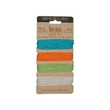 Hemp Twine Bead Cord 1.0mm - Bright Colors App 30 Feet