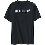T-Shirt Mens Black " Got Manchester? " Cities
