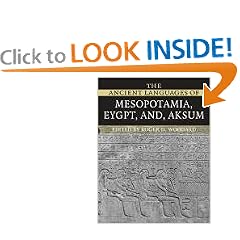 The Ancient Languages of Mesopotamia, Egypt and Aksum