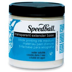 8 oz. WS Transparent Extender Base for Block Printing Ink