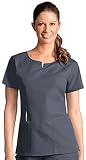 Cherokee Worwear Round Neck Scrub Top-Assorted Colors