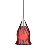 Pendant in Brushed Nickel Finish