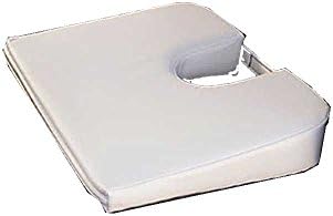 Tush Cush Seat Cushion - Small Home Office Car Compu Computer Ergonomic Orthopedic Chair Cushion - Neutral Executive Easy Car Compuer Faux Leather Vinyl