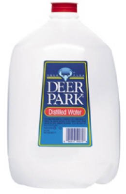 distilled water