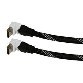 Aurum Cables High Speed HDMI Cable, 1080p (Full HD) 90 Degree Angle Supports 3D - Audio... 