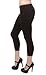 VF-Sport Capri Leggings - Cotton, Lace Trim (Junior/Junior Plus Sizes)