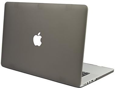 [awe] Gray Soft-Touch Case for 15-inch MacBook Pro with Retina display - Matte, Translucent, Hard Shell - Style, Protection, Touch