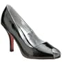 Chinese Laundry Women's Jammin Peep Toe Pump,Black Patent,8 M
