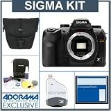 Sigma SD-15 Digital SLR Camera Body Kit, with 8GB SD Memory Card, Camera Case,USB 2.0 Card Reader, Professional Lens Cleaning Kit