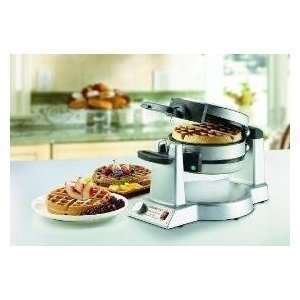 Waring Pro Professional Double Belgian Waffle Maker Model # WWM1200SA