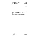 ISO 14359:1997, Winter-sports equipment -- Marking of parts made of polymer materials