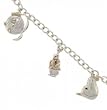 John Lennon Charm Bracelet & Dangle Self Portrait in Sterling Silver
