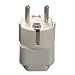 Grounded Europe Adapter - CE Certified - USA to Europe - Heavy Duty Adapter