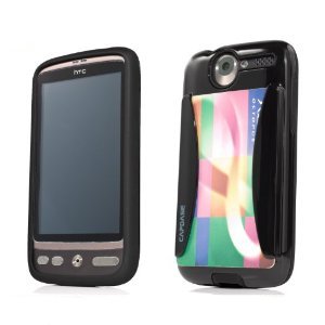 CAPDASE SoftBank X06HT / HTC Desire Polimor Bold Protective Case with Screen Protector, Polish Black 「ソフトバンク X06HT / HTC デザイア専用 カードホルダー付きハードケース」ポリマー... ケース (液晶保護シート 付き) 並行輸入品 ポリッシュ・ブラック PMHCA8181-B111