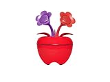 Speakal iPom 2.1 Stereo Speaker with 12W Subwoofer for MP3 Players (Red)
