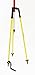 AdirPro Prism Pole Tripod – Aluminum Range Pole Tripod – Use for Survey Pole, Rover Rod, GPS Pole, Leveling Staff – GNSS RTK Rod Stand - Survey Equipment for Total Station Surveying (Yellow)
