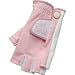 Sporting Goods : Lynx Crystal Cat Half Glove (COLOR: White)