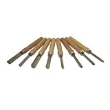 Jet WLC-8 8-Piece Carbon Steel Wood Turning Chisel Set 709008