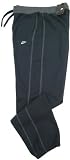 Nike Mens Fleece Tracksuit Jog Pant Black with Grey stitching