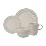 Pfaltzgraff Rio Swirl Teal 16 Pc Set - Service For 4