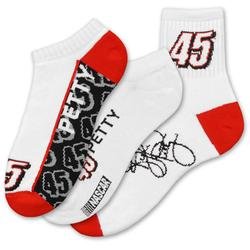 Buy For Bare Feet Kyle Petty Mens Socks - 3 Pack - Kyle Petty Large