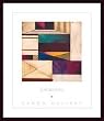 Art Poster Wood Framed Print - Abstract Emotion - Artist: G Robinson- Poster Size: 31 X 25