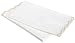 Peacock Alley Luxury Bed Linens Calypso 100-Percent Egyptian Cotton 400 Thread Count Percale King Flat Sheet, White