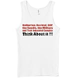 Think about it - Politics and Elections Women's Tank Top