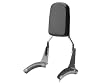 Honda Shadow Aero 1100 High Quality Chrome Backrest / Sissy Bar with Leather Pad Back Rest Seat Metric Cruisers Motorcycle