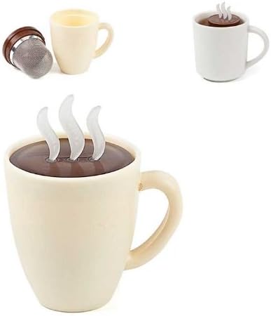 Balvi Hot Tea Infuser Cup Shaped Filter Strainer Diffuser Boxed
