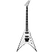 Jackson KVMG Pro Series King V Electric Guitar (White with Black Bevels)