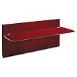 Tiffany Industries Napoli Reception Desk Top, 86-1/2W X 37-1/4D X 1-1/8H, Sierra Cherry